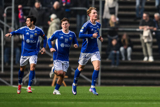 GIF Sundsvalls Hugo Aviander jublar