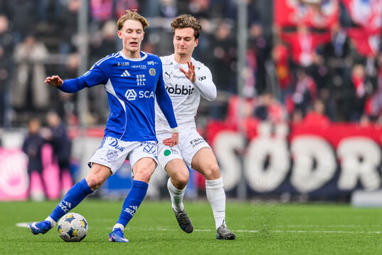 GIF Sundsvalls Hugo Aviander och Helsingborgs Casper Ljung
