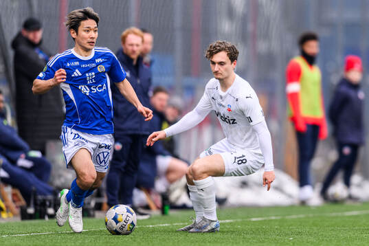 GIF Sundsvalls Taiki Kagayama och Helsingborgs Casper Ljung