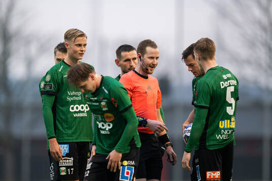 Varbergs Edvin Tellgren, Albin Winbo och Emil Hellman i