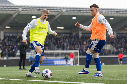 IFK Göteborgs David Kruse och Tobias Heintz