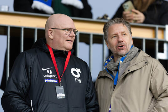 Degerfors sportchef Patrik Werner och IFK Göteborgs