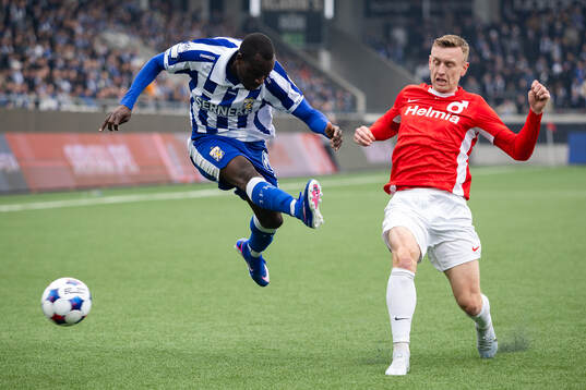 IFK Göteborgs Saidou Alioum Moubarak och Degerfors