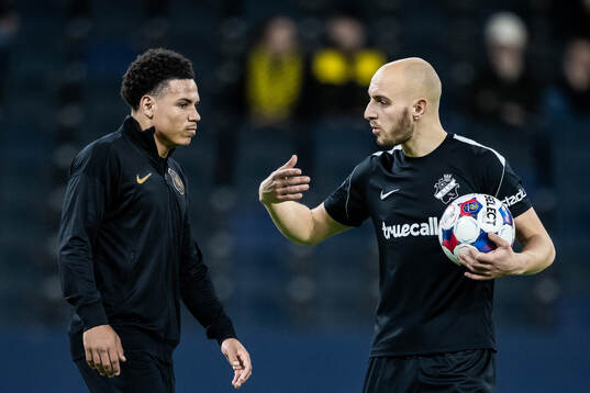 AIKs Kevin Filling och Amel Mujanic