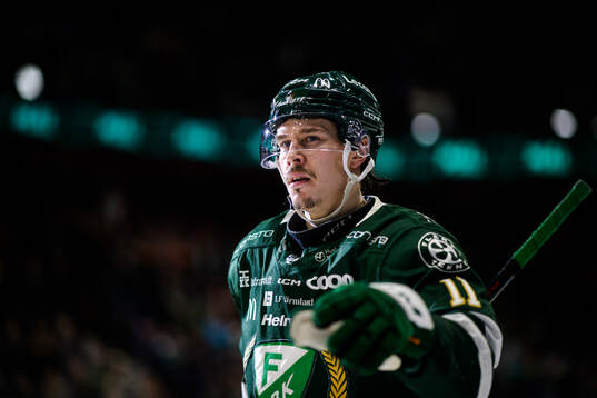 Färjestads Joakim Nygård jublar