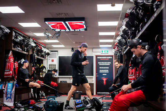 Örebros Gustav Backström, Christopher Mastomäki och