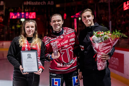 Örebros David Quenneville MVP