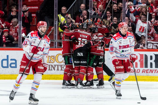 Örebros Noah Steen, David Quenneville och Milton Oscarson