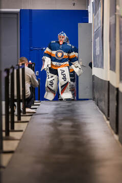 Växjös målvakt Ludvig Persson