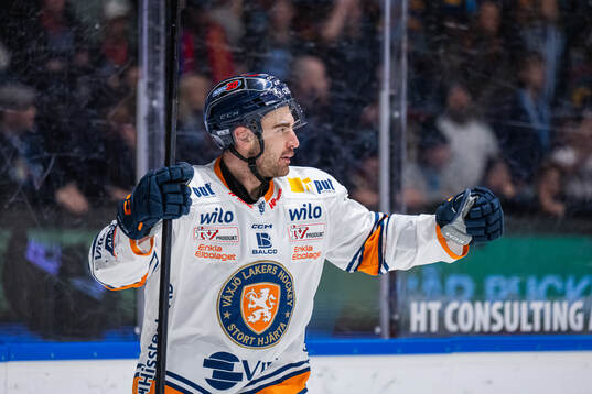 Växjös Reid Gardiner jublar