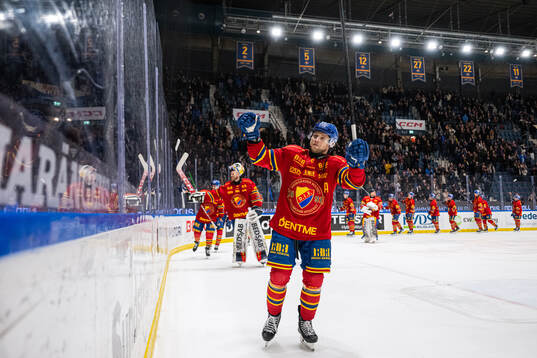 Djurgårdens Jesper Pettersson jublar
