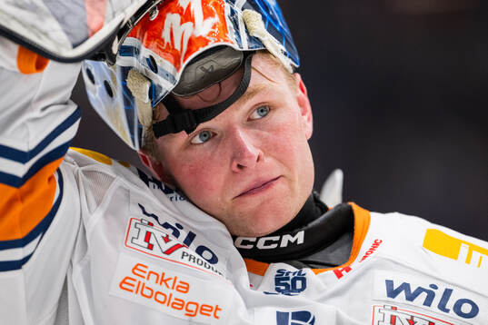 Växjös målvakt Ludvig Persson