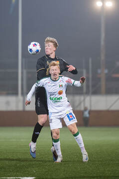 Varbergs Wilhelm Ärlig och GAISs Filip Beckman