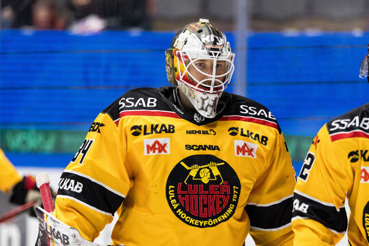 Luleås målvakt Joel Lassinantti