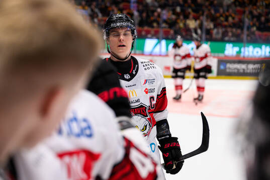 Malmö Redhawks Fredrik Händemark jublar