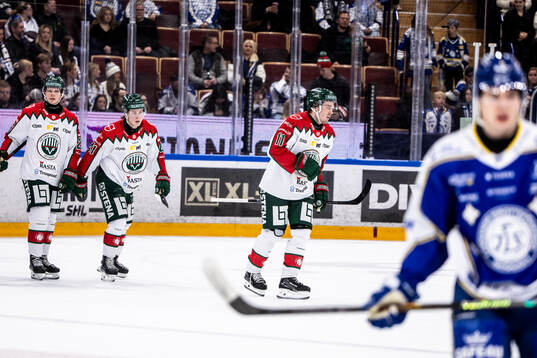 Frölundas Max Lindholm jubel