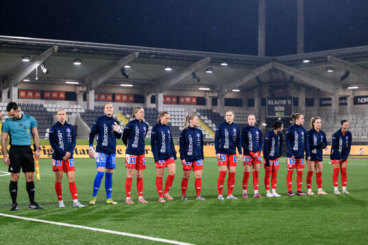 Linköpings spelare vid lineup