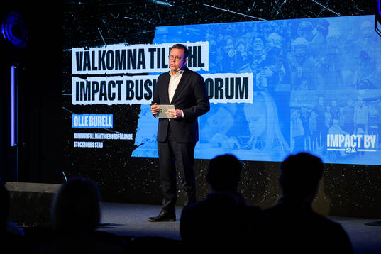 Olle Burell, kommunfullmäktiges ordförande Stockholms Stad