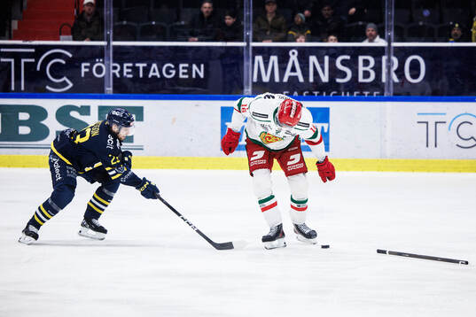 Södertäljes William Eriksson och Moras Marcus Karlström