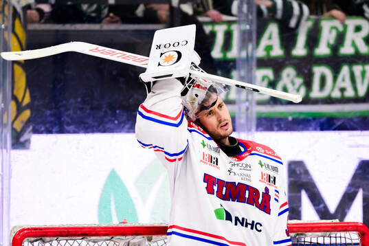 Timrås målvakt Jacob Johansson