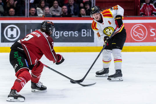 Brynäs Jakob Silfverberg och Örebros Luke Martin