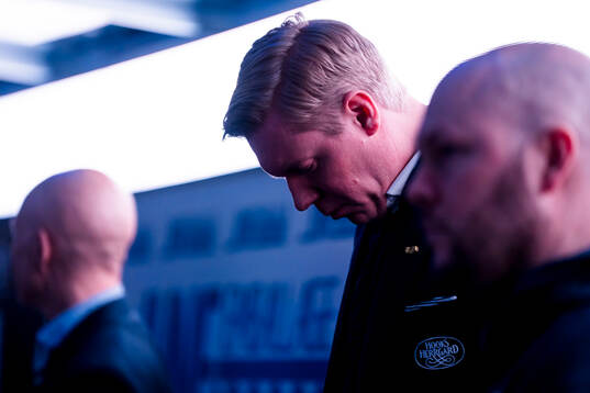 HV71s tränare Anton Blomqvist