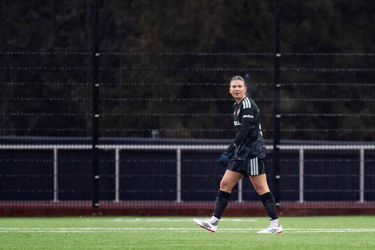 Djurgårdens målvakt Anna Aurora Koivunen