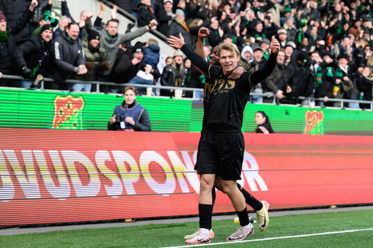 GAIS Rasmus Niklasson Petrovic jublar