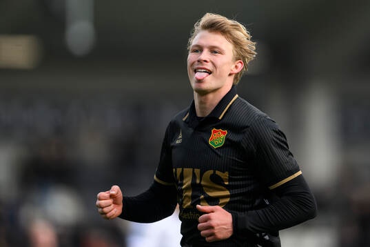 GAISs Rasmus Niklasson Petrovic jublar