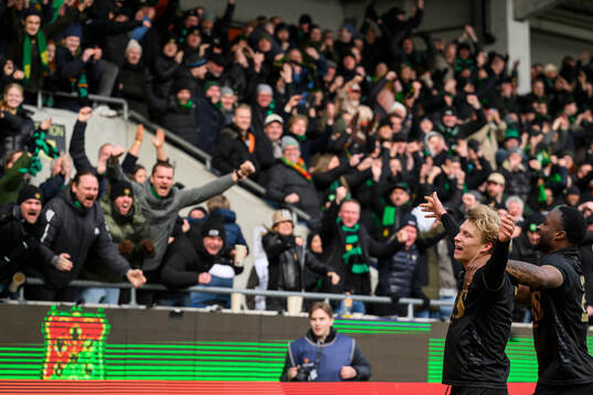 GAISs Rasmus Niklasson Petrovic jublar