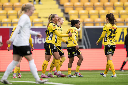 Elfsborgs Stina Jensen jublar