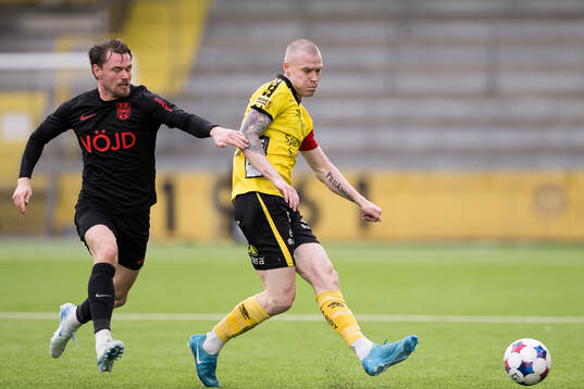 Brommapojkarnas Rasmus Örqvist och Elfsborgs Thomas