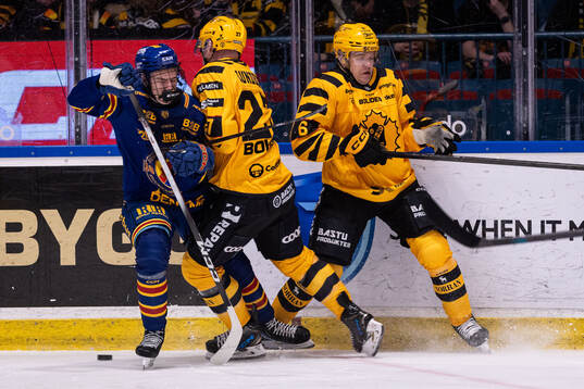 Djurgårdens Marcus Nordmark mot Skellefteås Martin