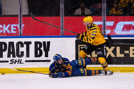 Djurgårdens Marcus Nordmark mot Skellefteås Martin