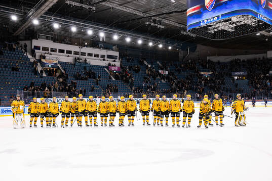 Skellefteås spelare jublar