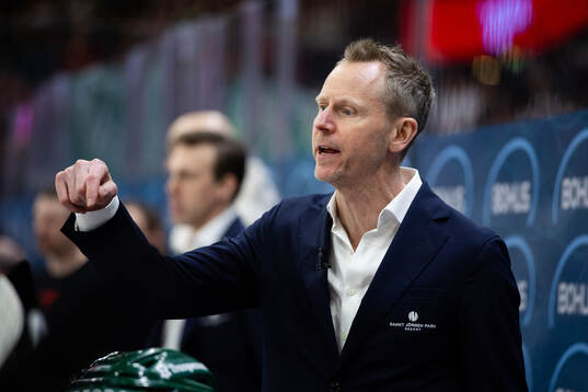 Frölundas tränare Robert Ohlsson