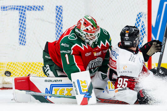 Malmö Redhawks Carl Persson reducerar till 2-1 på