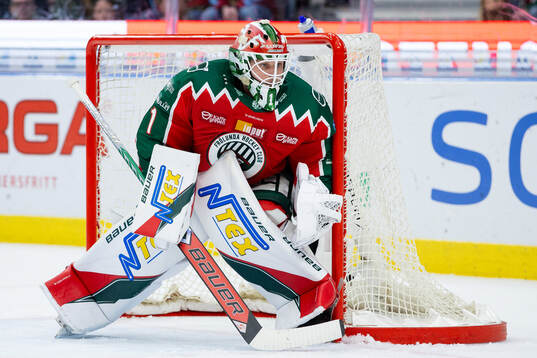 Frölundas målvakt Lars Johansson