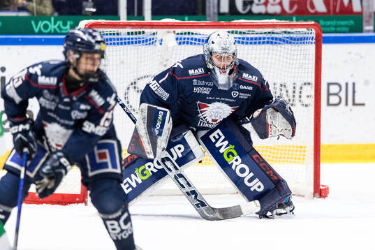 Linköpings målvakt Ebba Svensson Träff