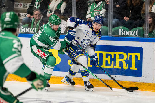 Rögles Karson Kuhlman och Leksands Alexander Lundqvist