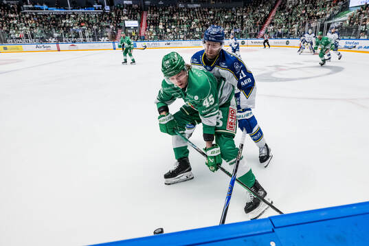Rögles Gregor Biber och Leksands Wiktor Nilsson