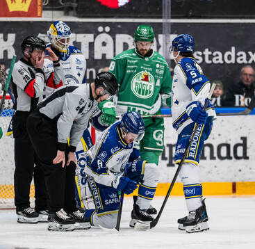 Leksands Matt Caito har ont