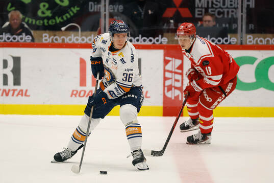 Växjös Martin Johnsen och Timrås Eddie Genborg