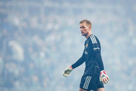 Djurgårdens målvakt Jacob Rinne