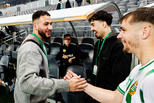 Abdelrahman Boudah, Sebastian Tounekti och  Hammarbys Oscar