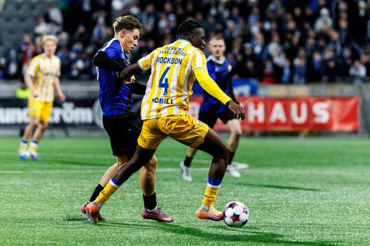 Sirius Marcus Lindberg och IFK Göteborgs Rockson Yeboah