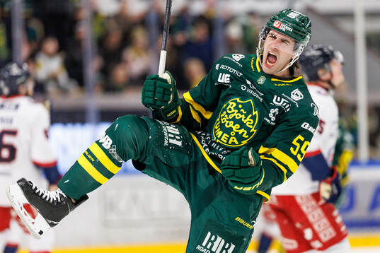 Björklövens Theoklis Theocharidis jublar