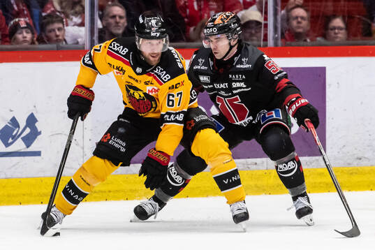 Luleås Linus Omark och Örebros David Quenneville