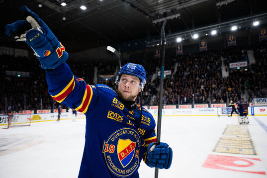 Djurgårdens Jesper Pettersson jublar