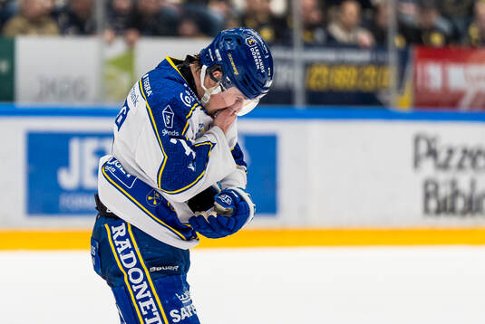 Leksands Marcus Karlberg har ont